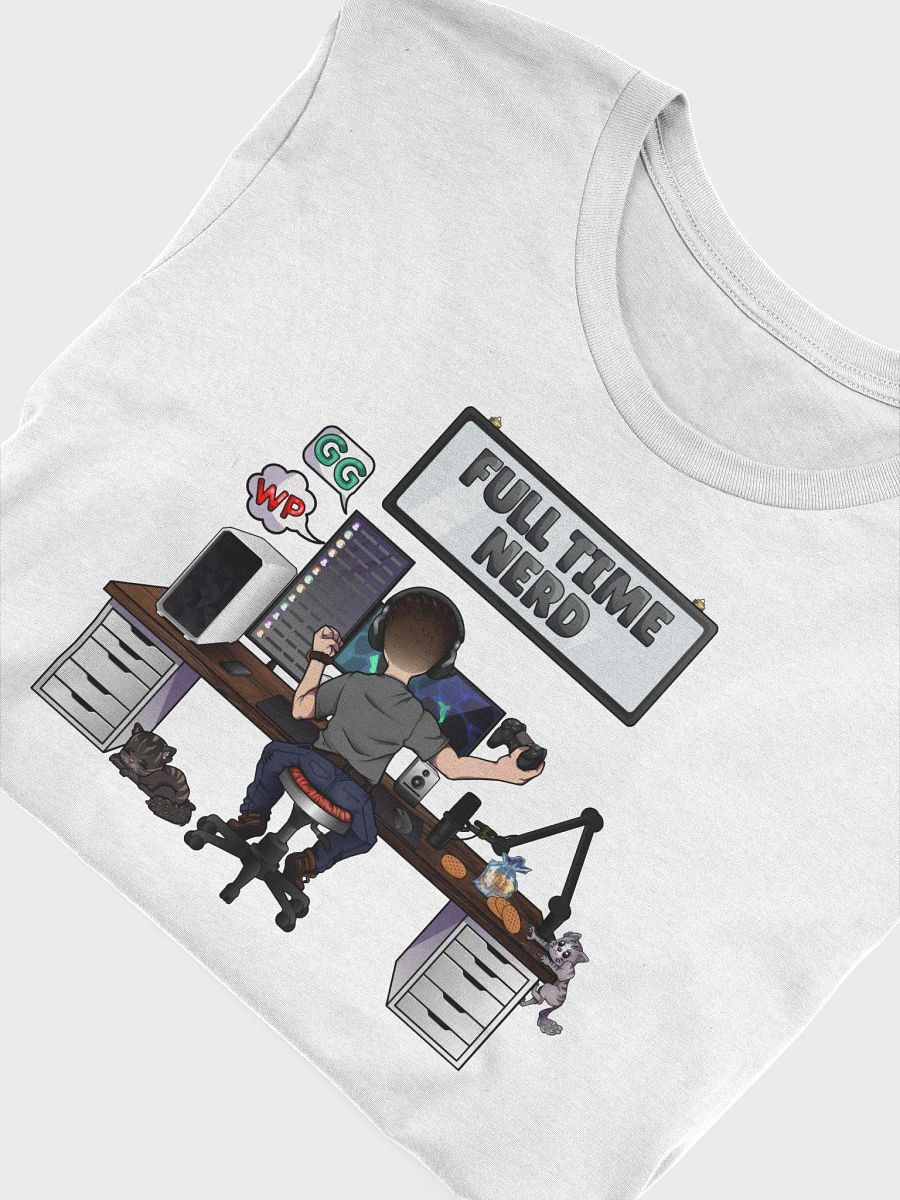 Full Time Nerd - Tee product image (3)