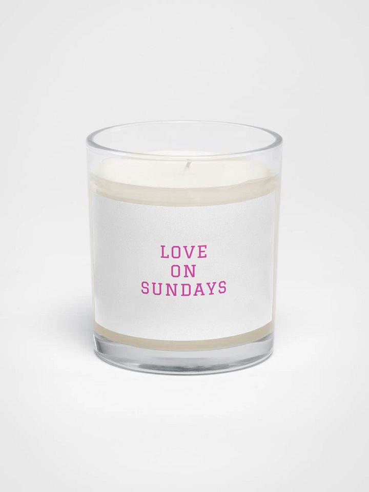 LOVE ON SUNDAYS SOY CANDLE product image (1)