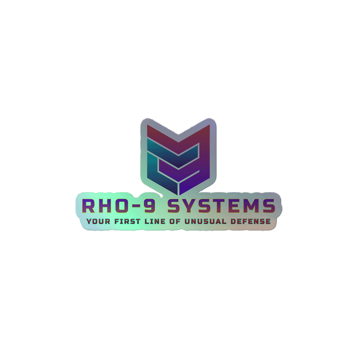 Rho-9 Shiny sticker product image (2)