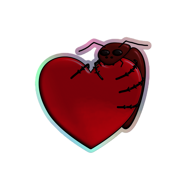 Randy the Radroach LOVE Vinyl Sticker product image (2)