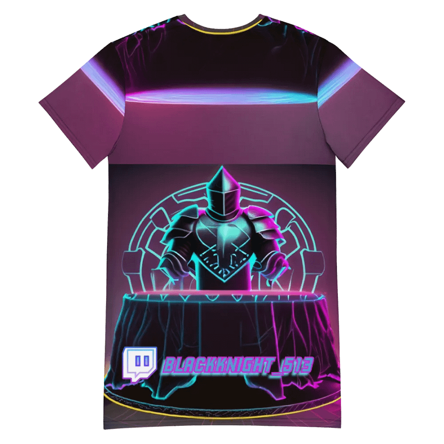 Blackknight513 All-Over Print T-Shirt Dress product image (6)