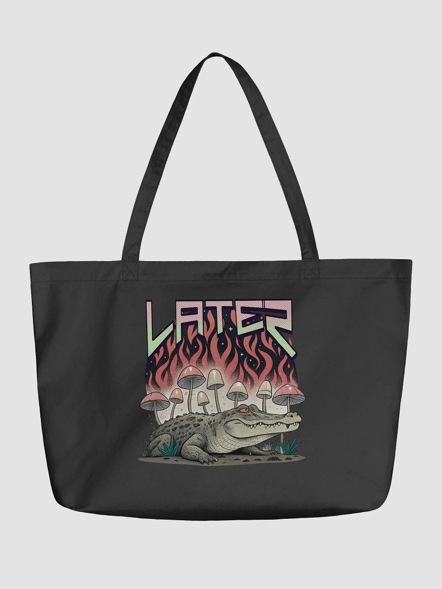 Later Alligator Mushroom Fiery Organic Tote product image (5)