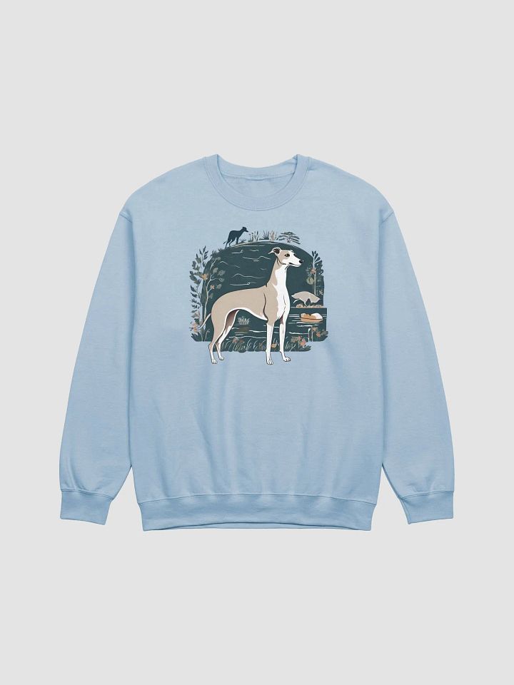 Botanical Greyhound Crewneck Sweatshirt product image (2)