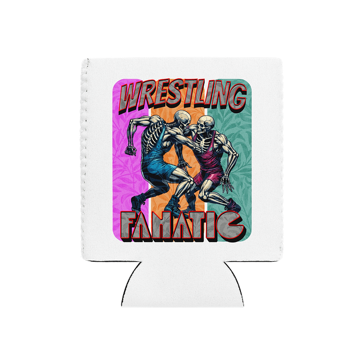 Wrestling Fanatic Skeleton Showdown Can Cooler product image (2)