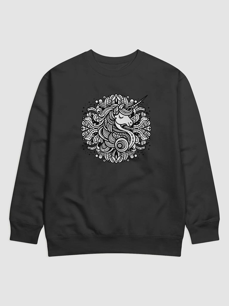 Black Unicorn Pullover for Women – Stylish, Cozy, and Magical! product image (1)