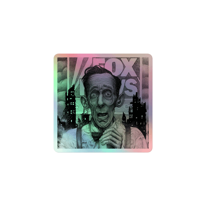 Doomsday Profits Holographic Sticker product image (1)