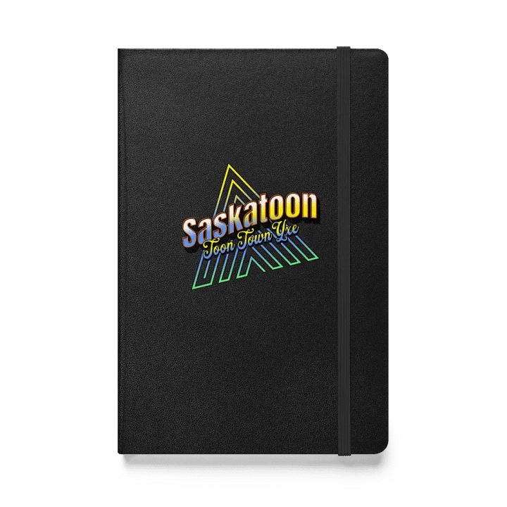 Saskatoon Toon Town Yxe Hardcover Notebook product image (1)