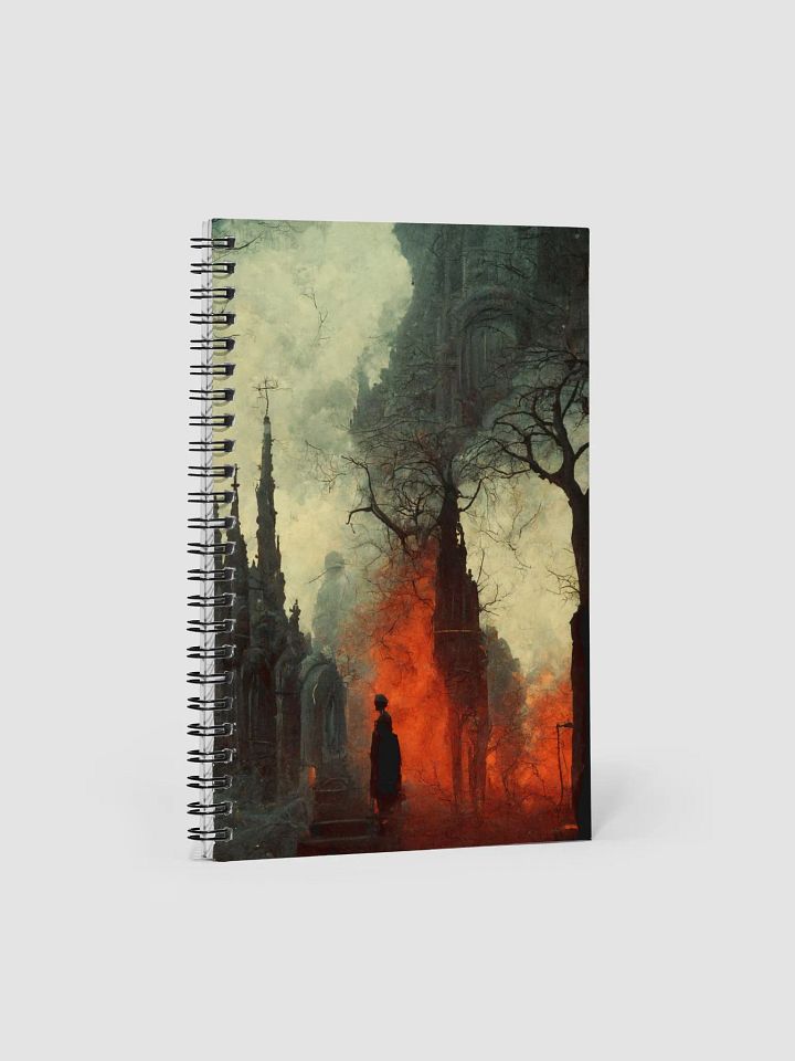 Gothic Sunset Spiral Notebook product image (1)