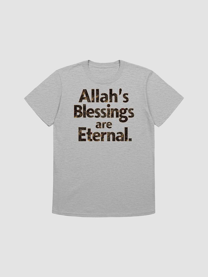 Allah's Blessings Are Eternal Sparkle Tee product image (1)