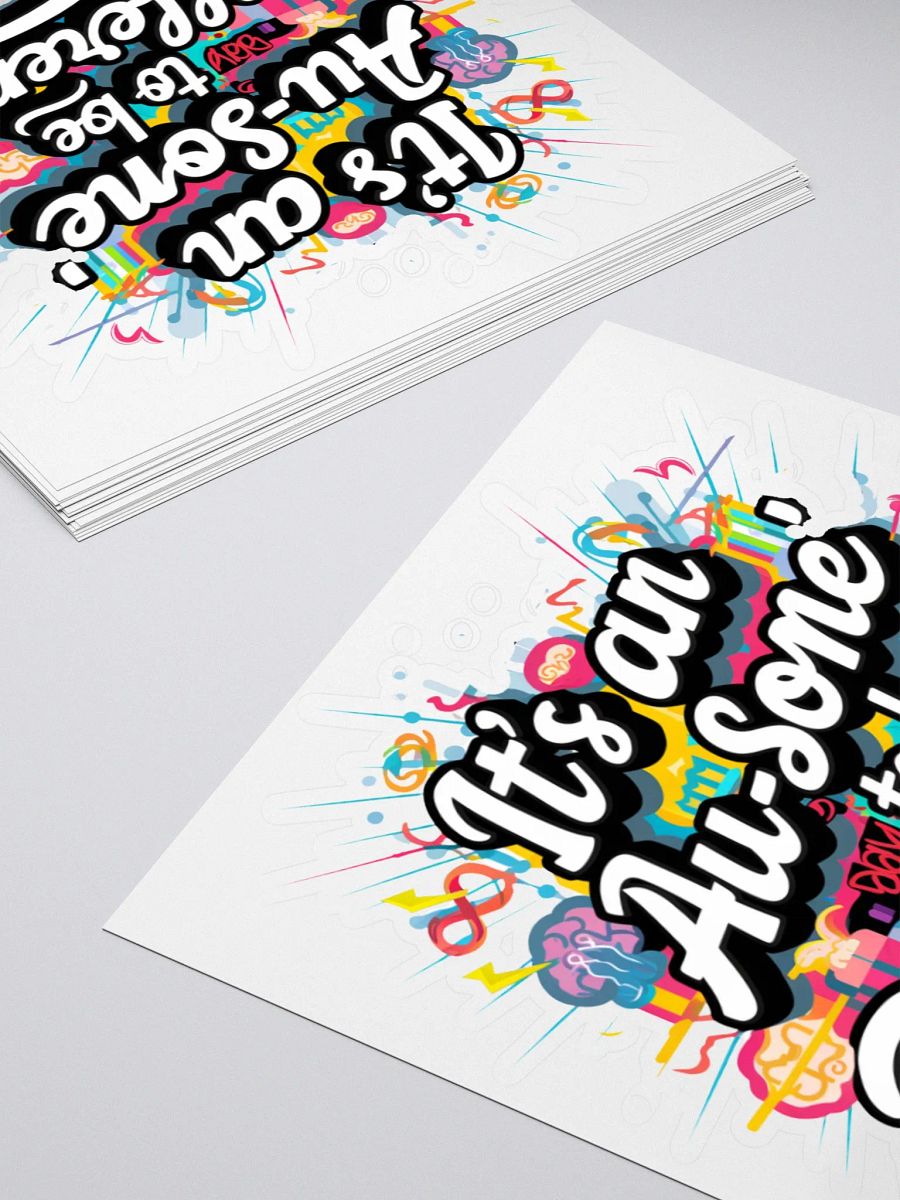 It's An Au-some Day To Be Different Sticker product image (4)