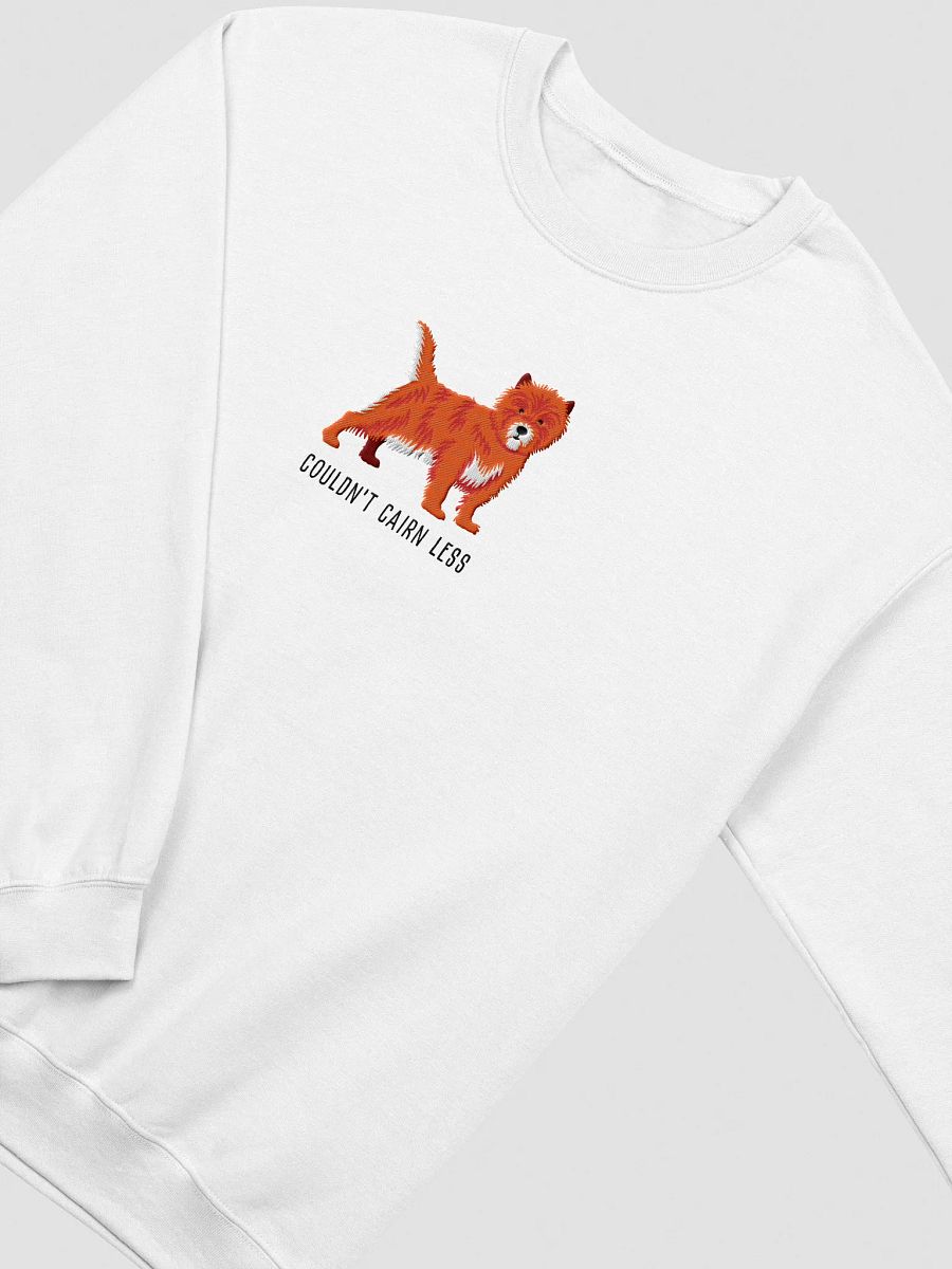 Couldn't Cairn Less Sweatshirt (Embroidered) of a Cairn Terrier(Red Brindle) product image (18)