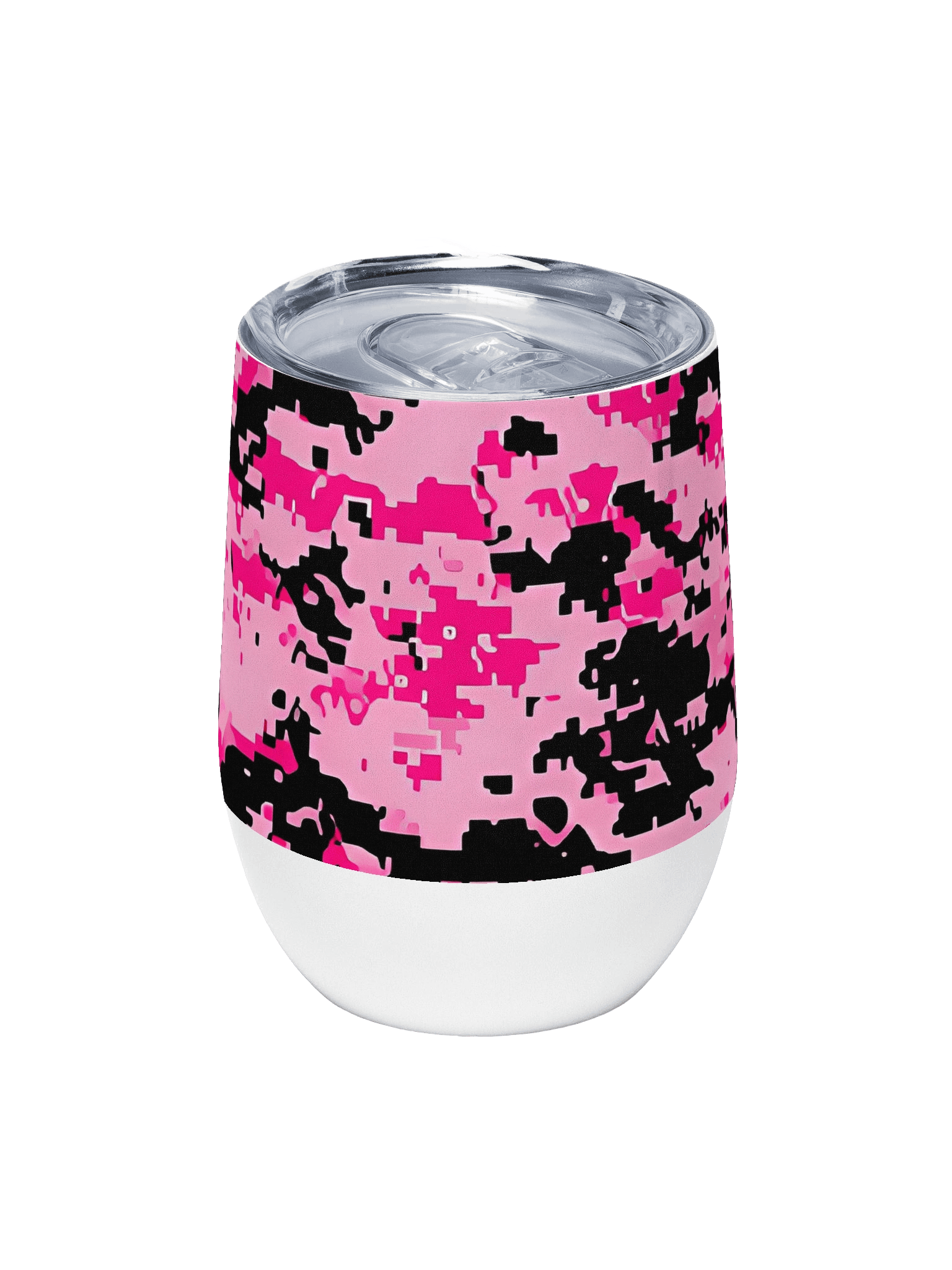Pixel Pink Wine Tumbler product image (5)