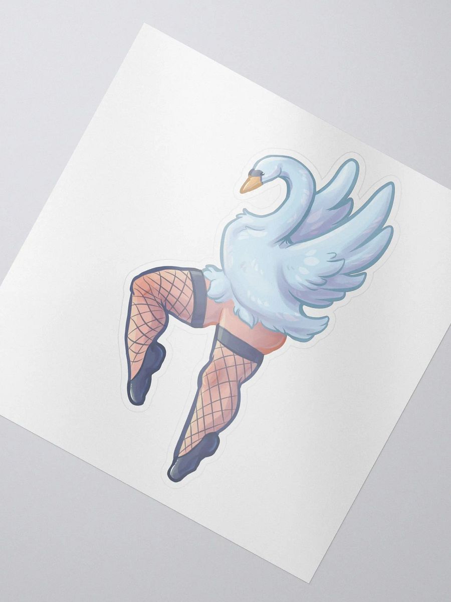 Graceful Swan Sticker product image (3)