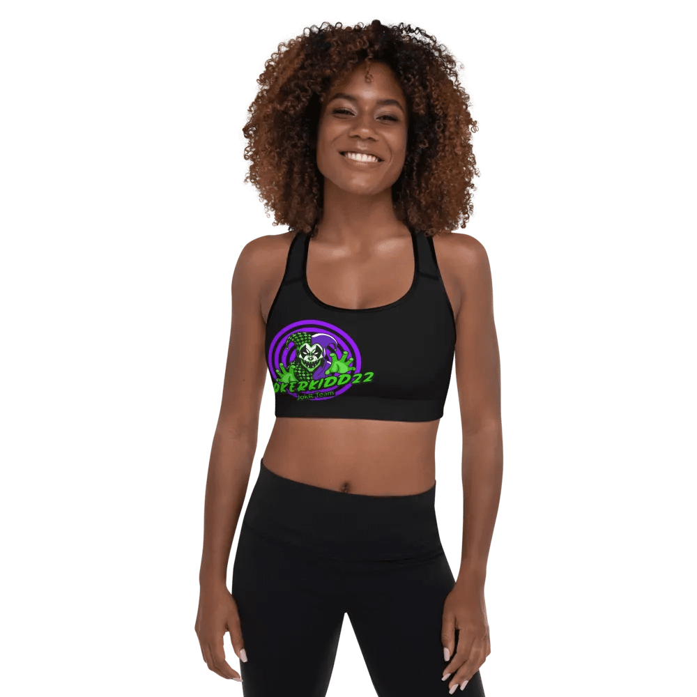 JOKERKIDD22 Hypnotic Jester All-Over Sports Bra product image (1)