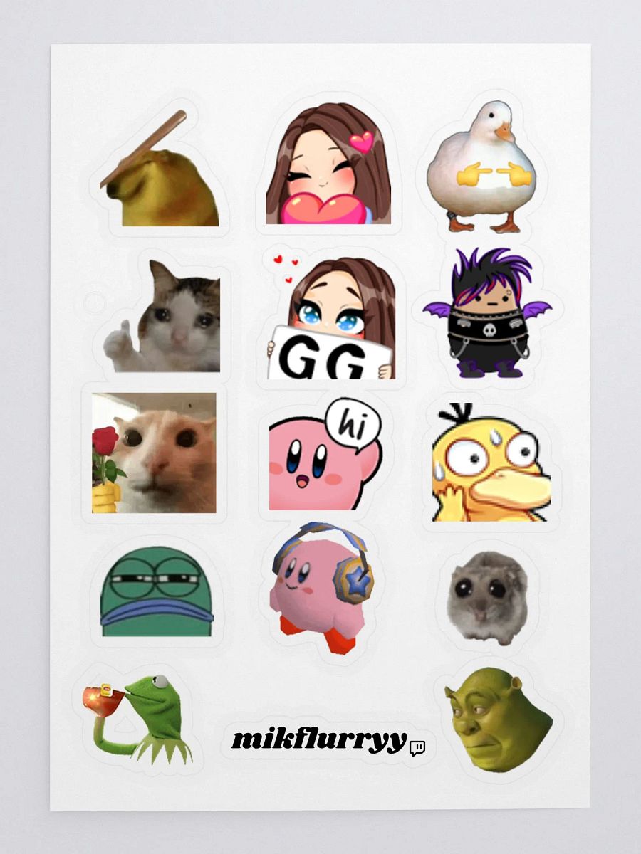 Flurry Emote Stickers product image (3)