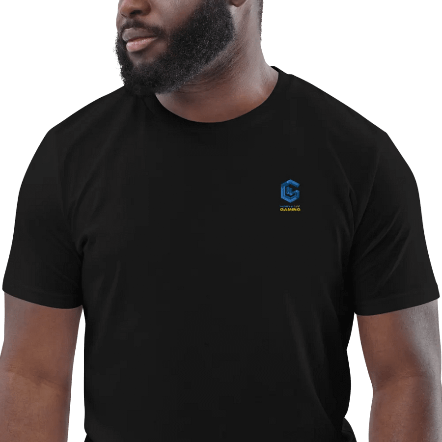 Embroidered Logo Organic Tee HUMBLE LIFE Gaming product image (6)