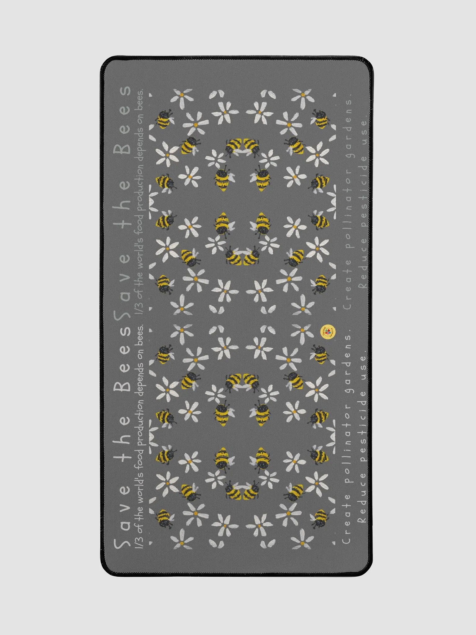 Save The Bees Elegant Desk Map (2 Tones) product image (2)