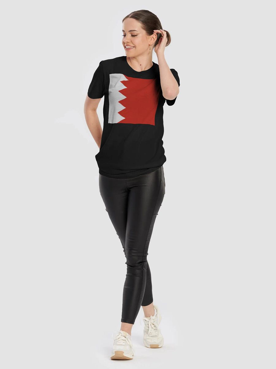 Exclusive Bahrain Flag Supersoft Unisex T-Shirt - Graphic Grove product image (2)