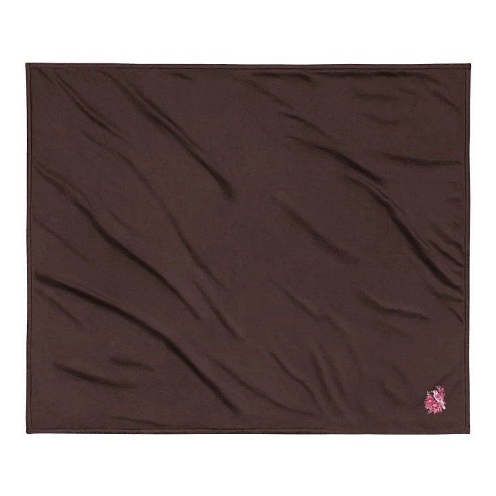 Whimsical Garden Bird White Raven Premium Sherpa Blanket product image (5)