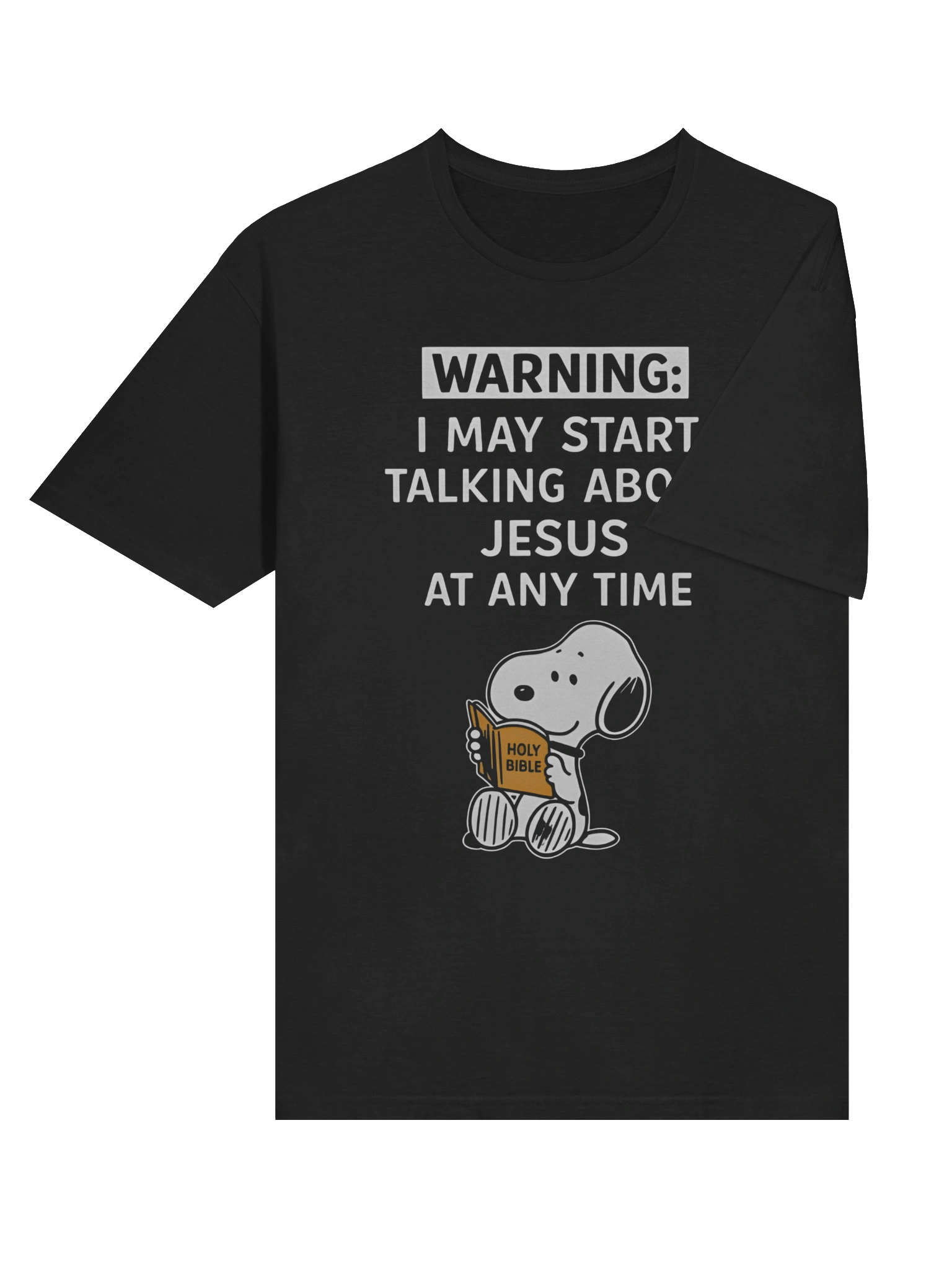 I May Start Talking About Jesus At Any Time Snoopy T-Shirt product image (4)