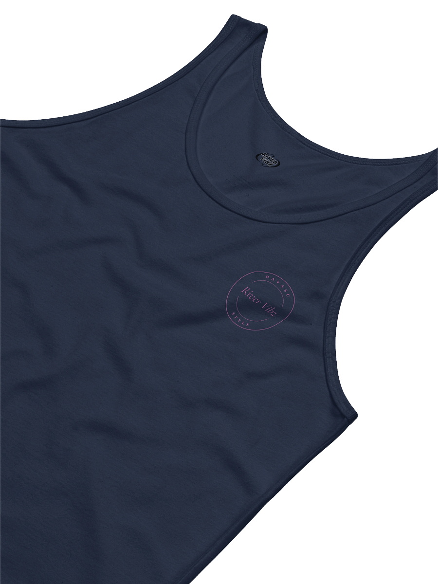 Pink Circle River Vibz Havasu Style Logo Men's Tank product image (19)