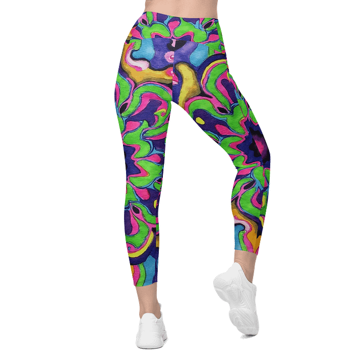 Barry Grady Psychedelic Leggings with Pockets product image (2)