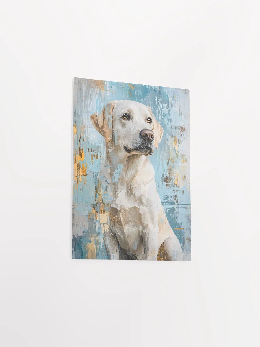 Labrador Retriever Abstract Poster Art product image (21)