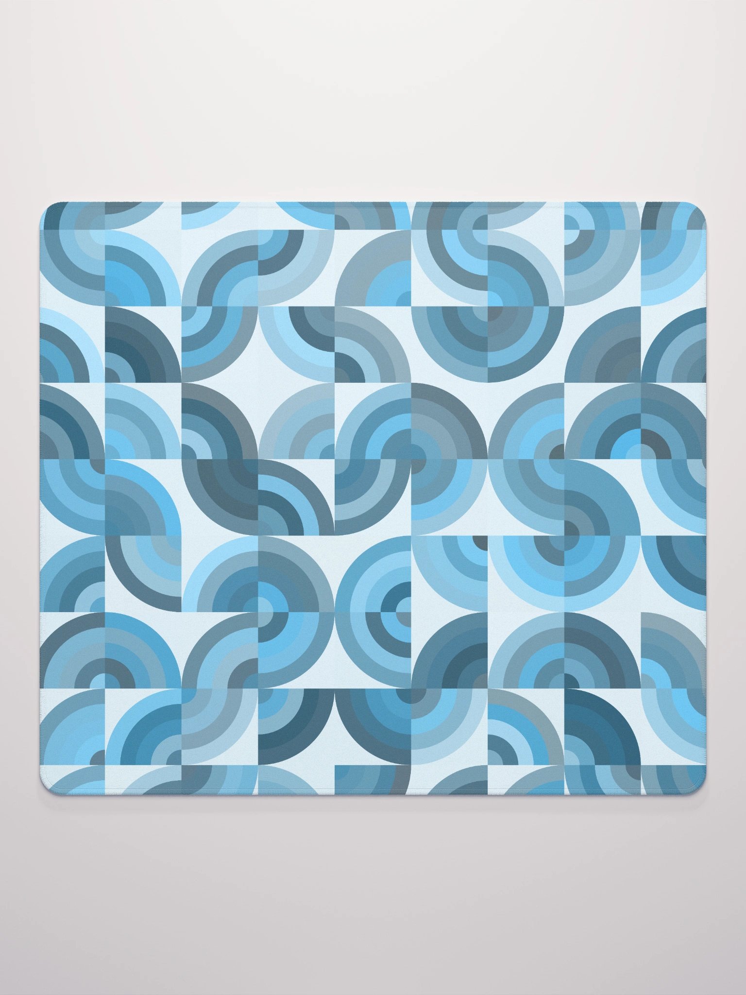 Ethereal Blue Circle Gaming Mouse Pad product image (2)