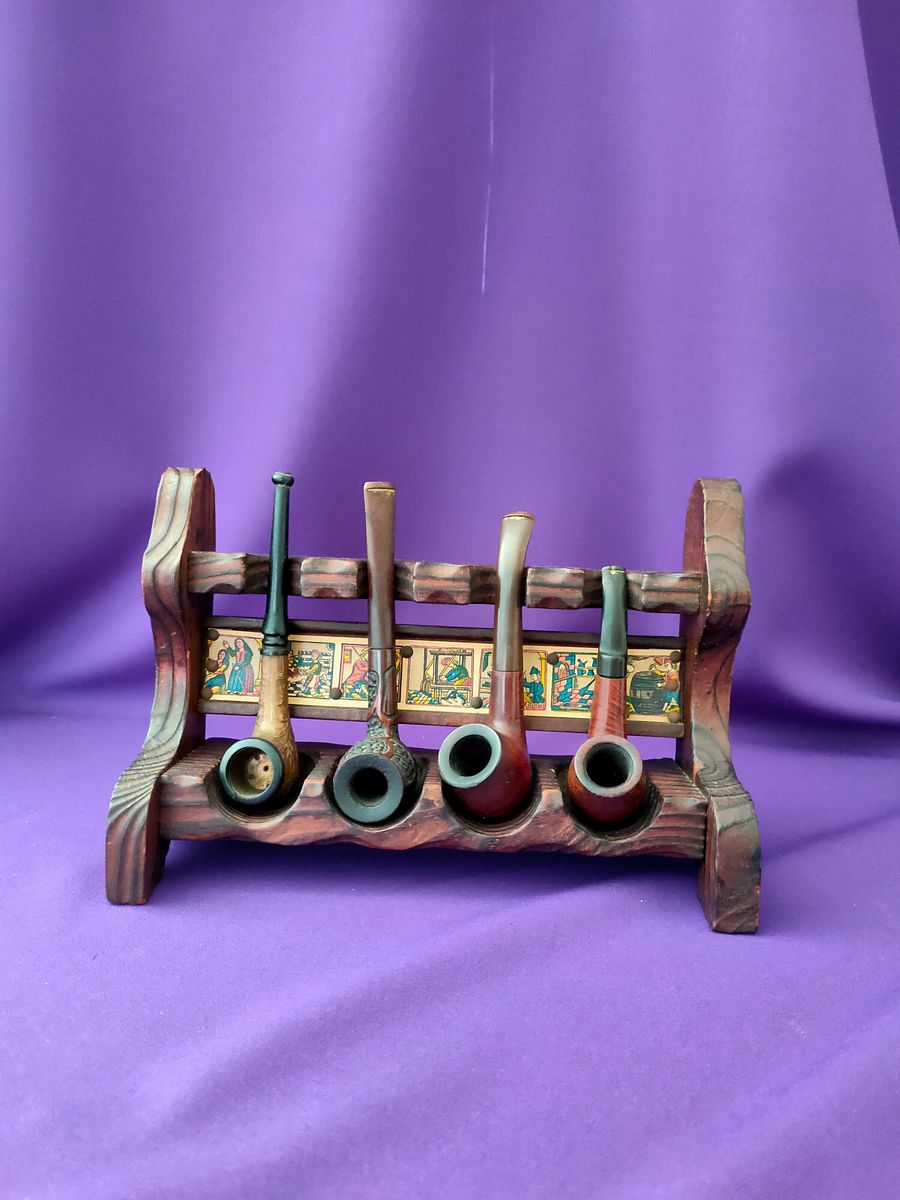 Suporte com cachimbos vintage product image (1)
