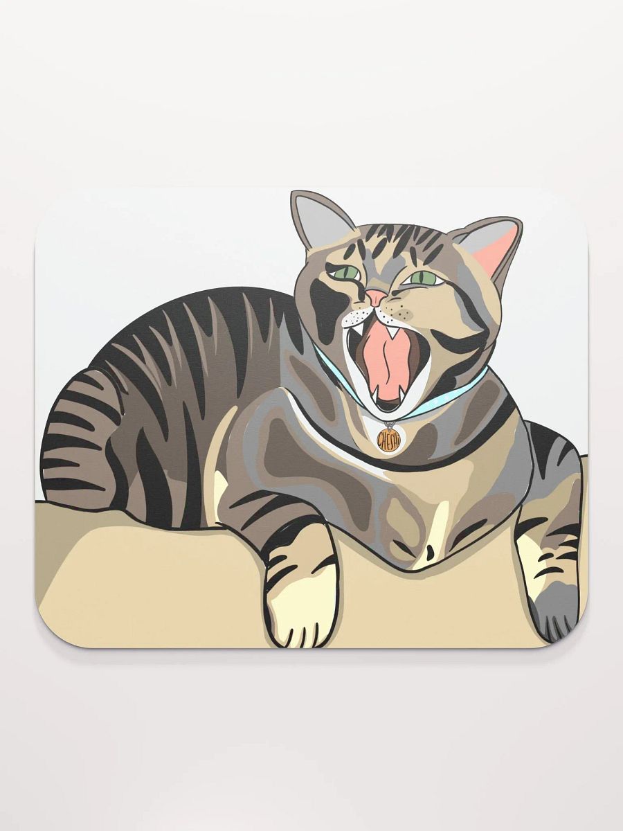 Yawning Cheshire Mouse Pad product image (2)