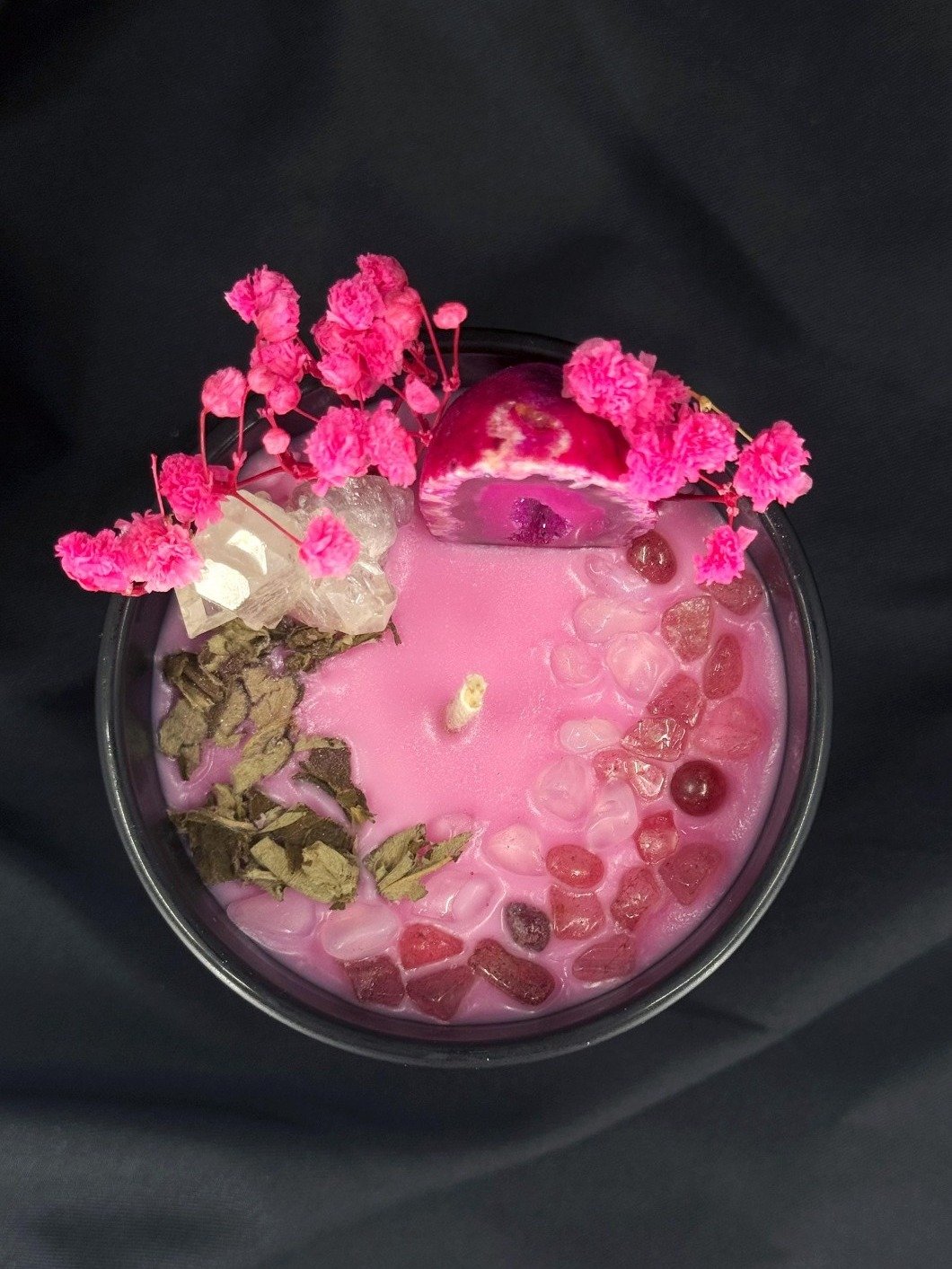 Custom Spirit Guide Crystal Candle product image (10)