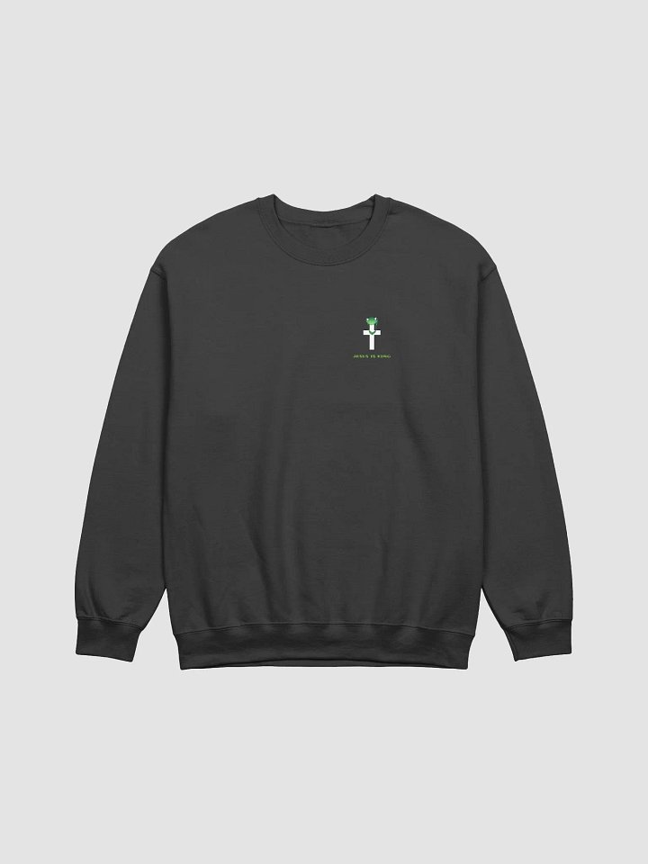 Jesus is 👑 ( Crewneck Sweater) product image (1)