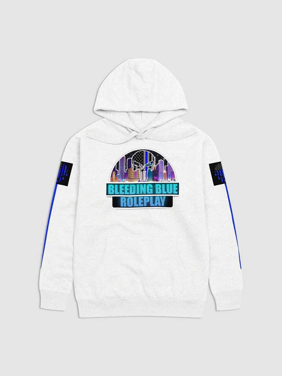 Bleeding Blue RolePlay Hoodie Wht product image (1)