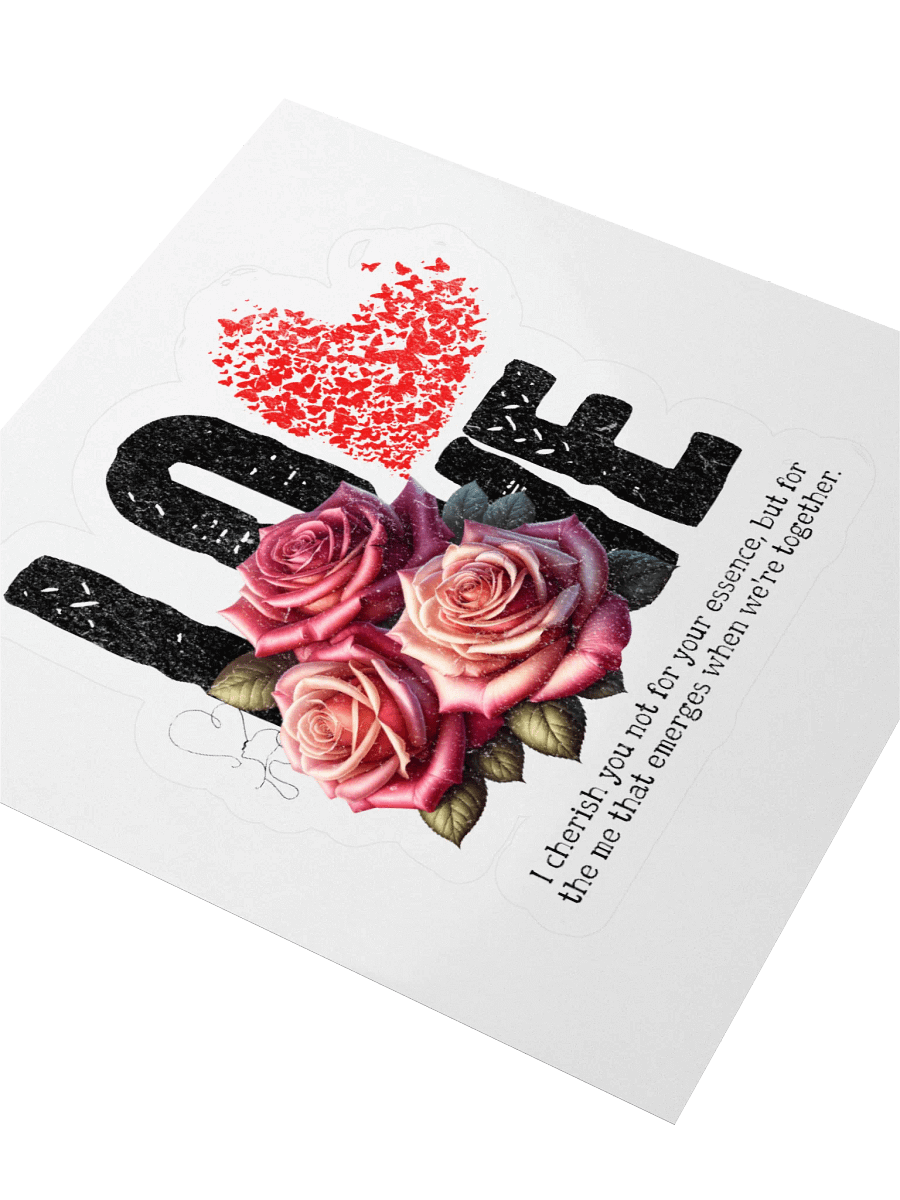 Love & Roses Kiss Cut Stickers product image (3)