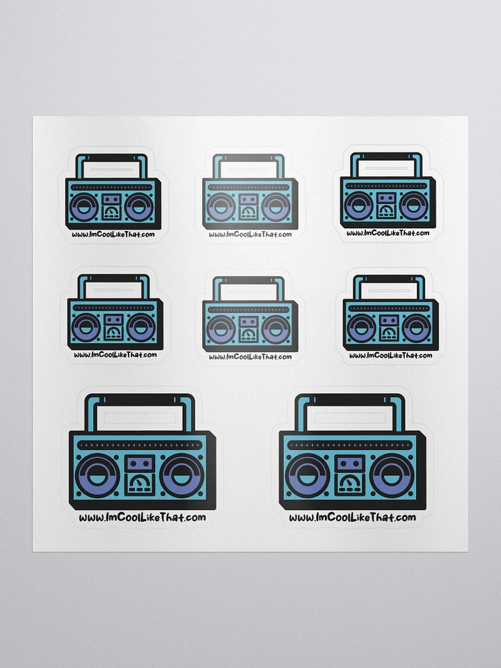 I'm Cool Like That - Boombox Sticker Pack product image (1)