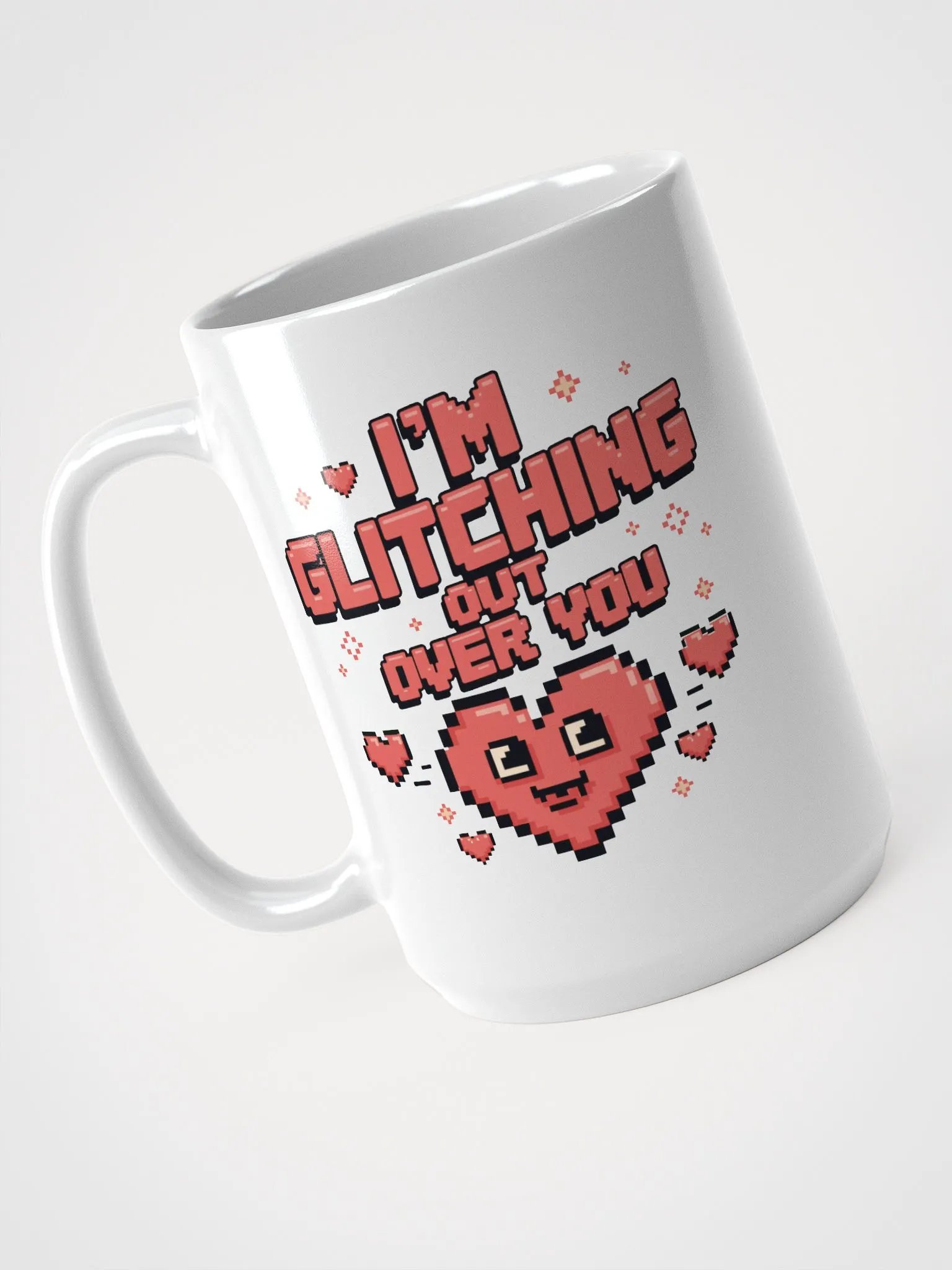 Glitch Heart Mug product image (3)