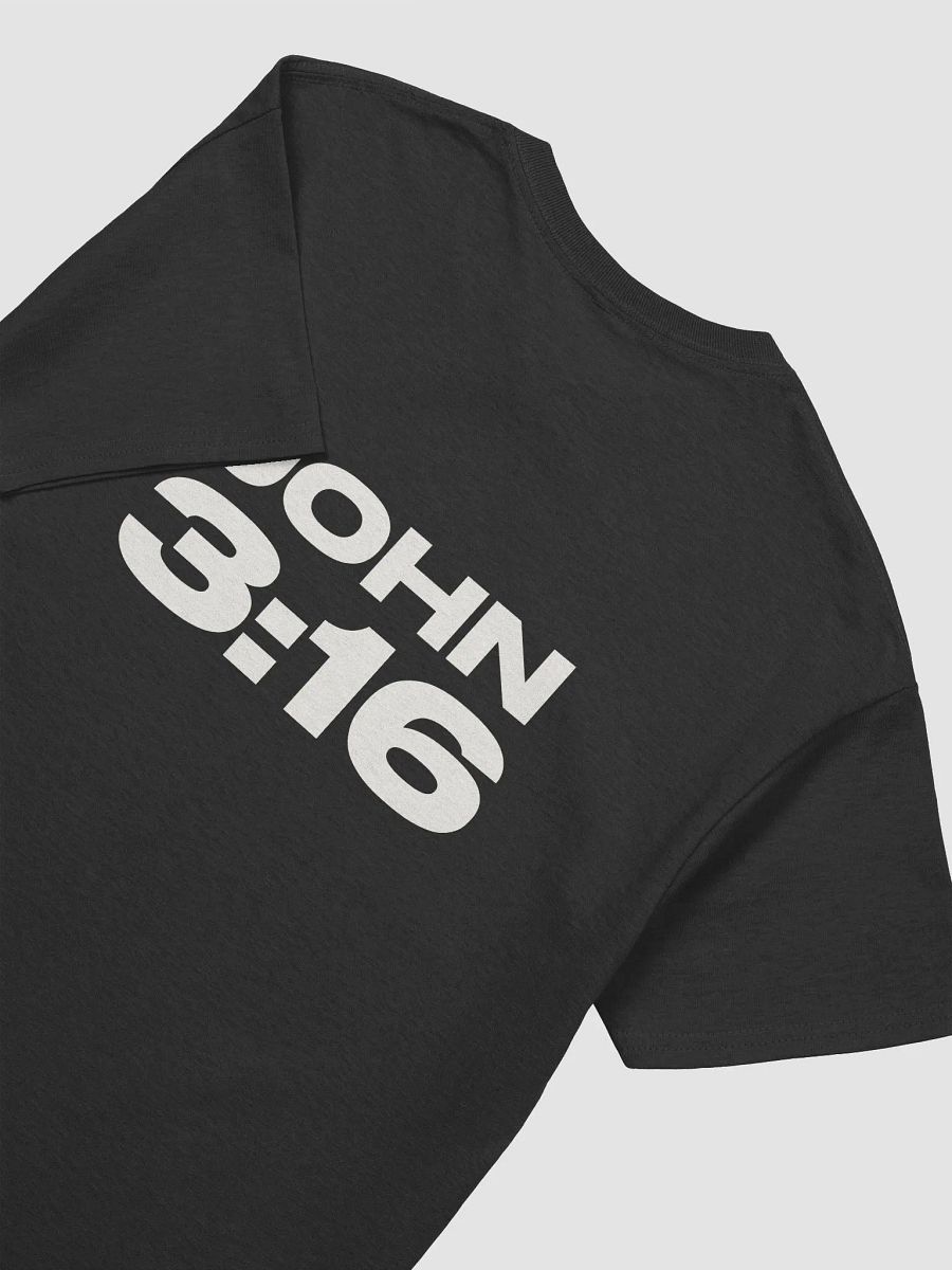 John 3:16 T-Shirt Black product image (4)