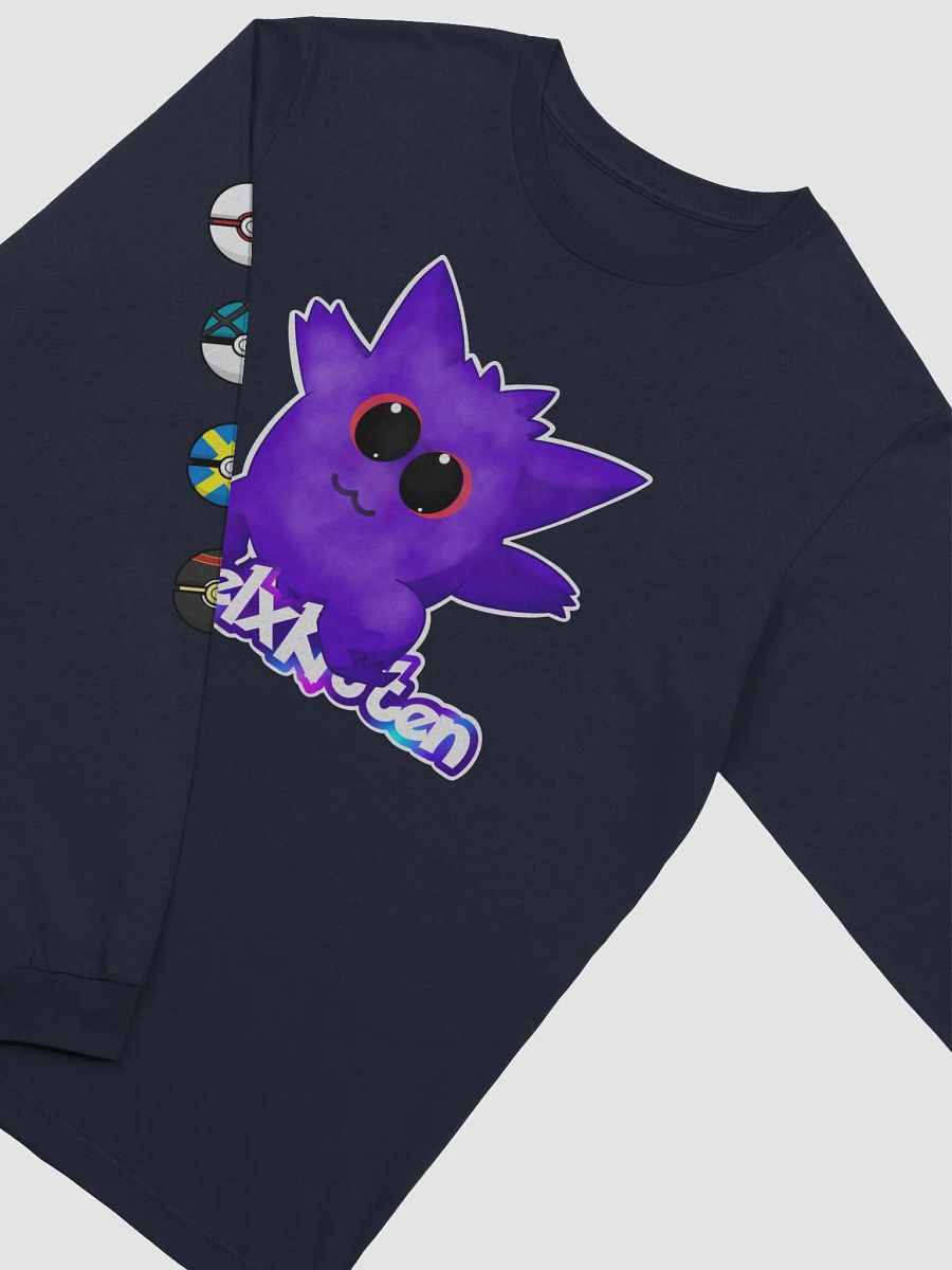 PixelxKitten Gengar Supersoft Long Sleeve product image (20)