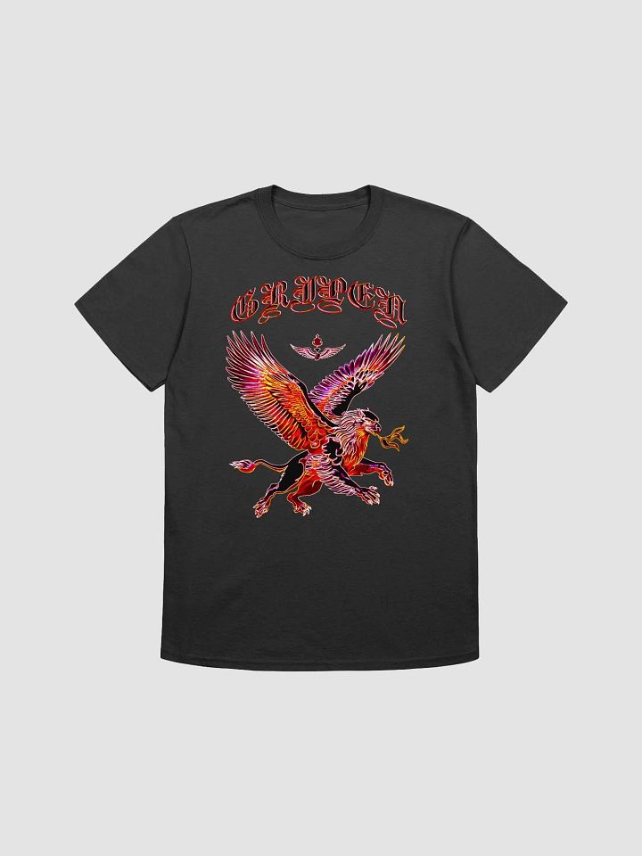 Gripen Flying Red//Griffin/Gildan 64000 Unisex Softstyle T-Shirt by Gildan Printed on demand (DTFX) by DUBOW product image (1)