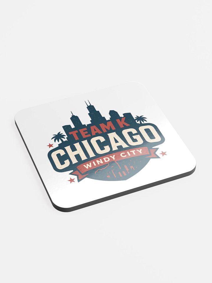 Team K Chicago Coaster product image (2)