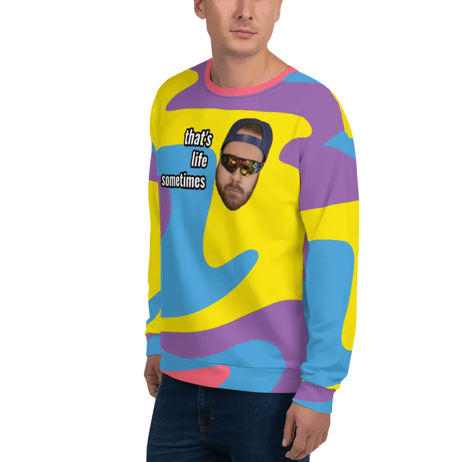 that's life sometimes crew neck sweater product image (4)