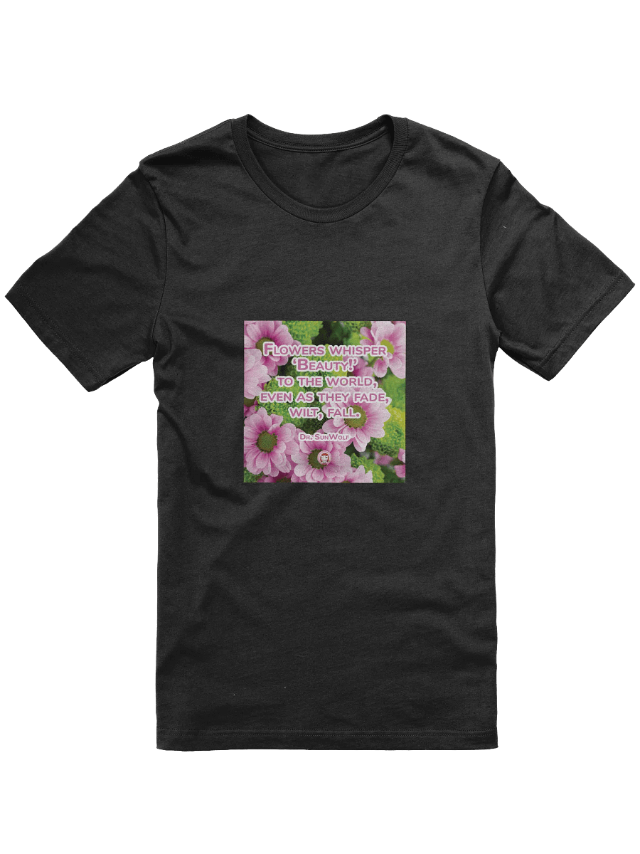 Whispering Beauty Floral T-Shirt: 