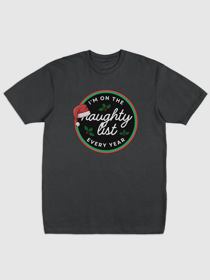 Naughty List Santa Tee product image (1)