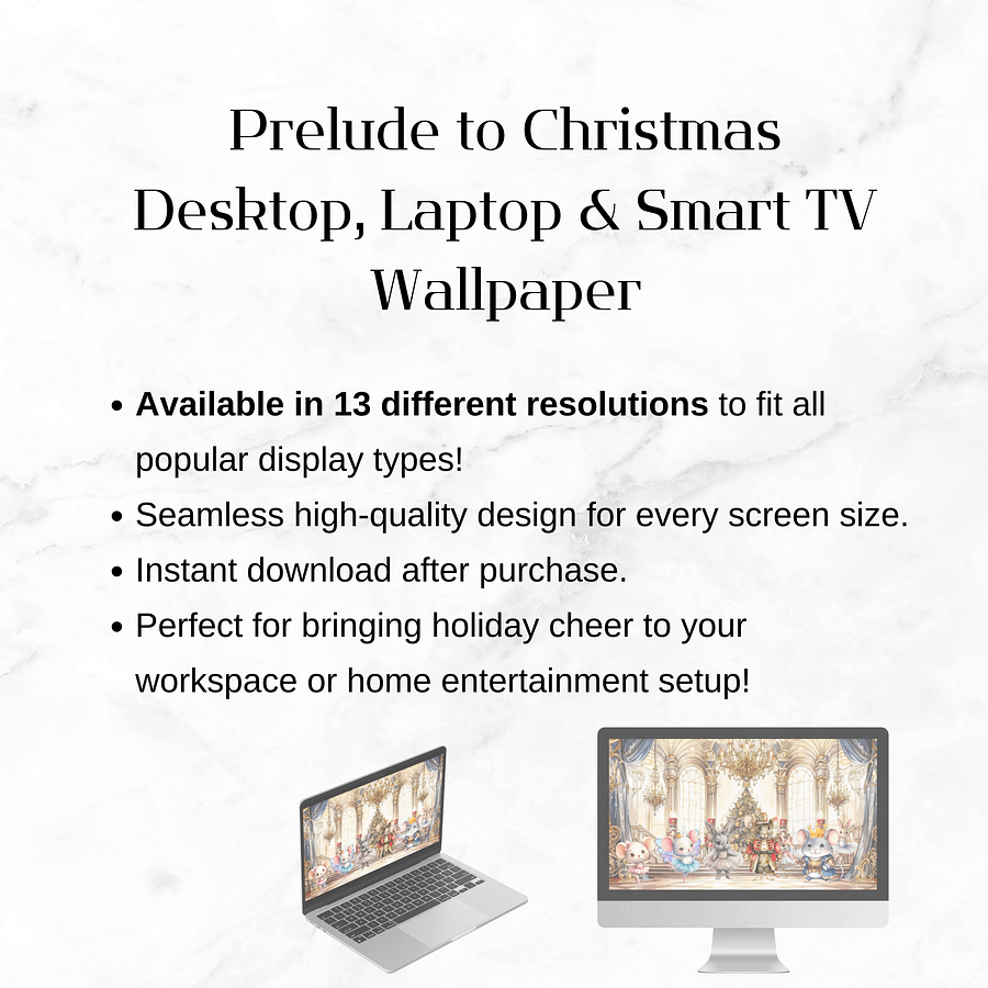 The Enchanted Nutcracker Ballet Desktop, Laptop, and Smart TV Digital Wallpaper product image (10)