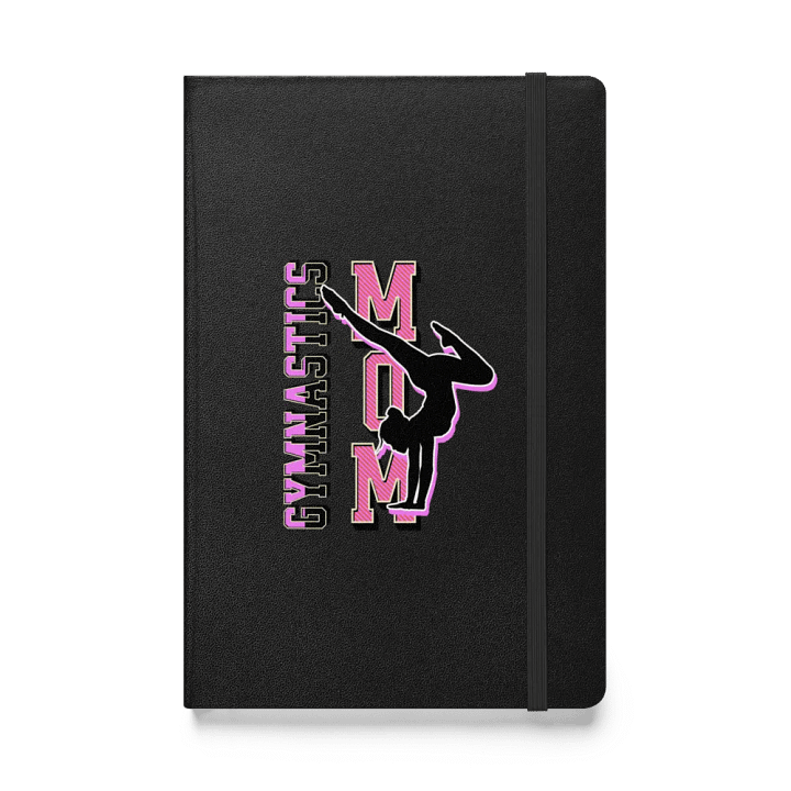 Mom Gymnastics Hardcover Notebook product image (1)