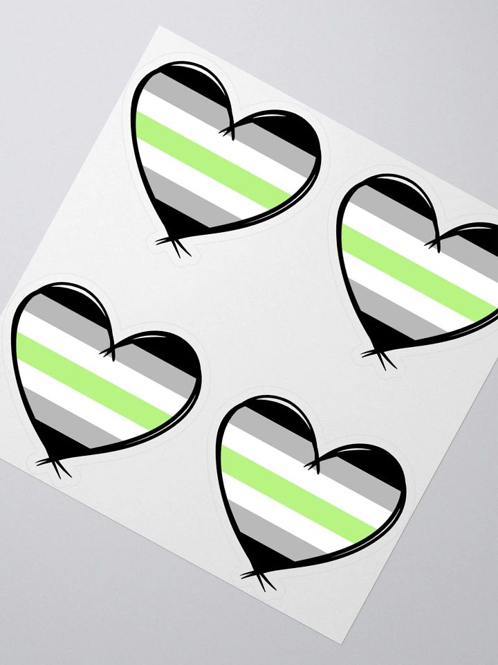 Agender Pride Stickers product image (2)
