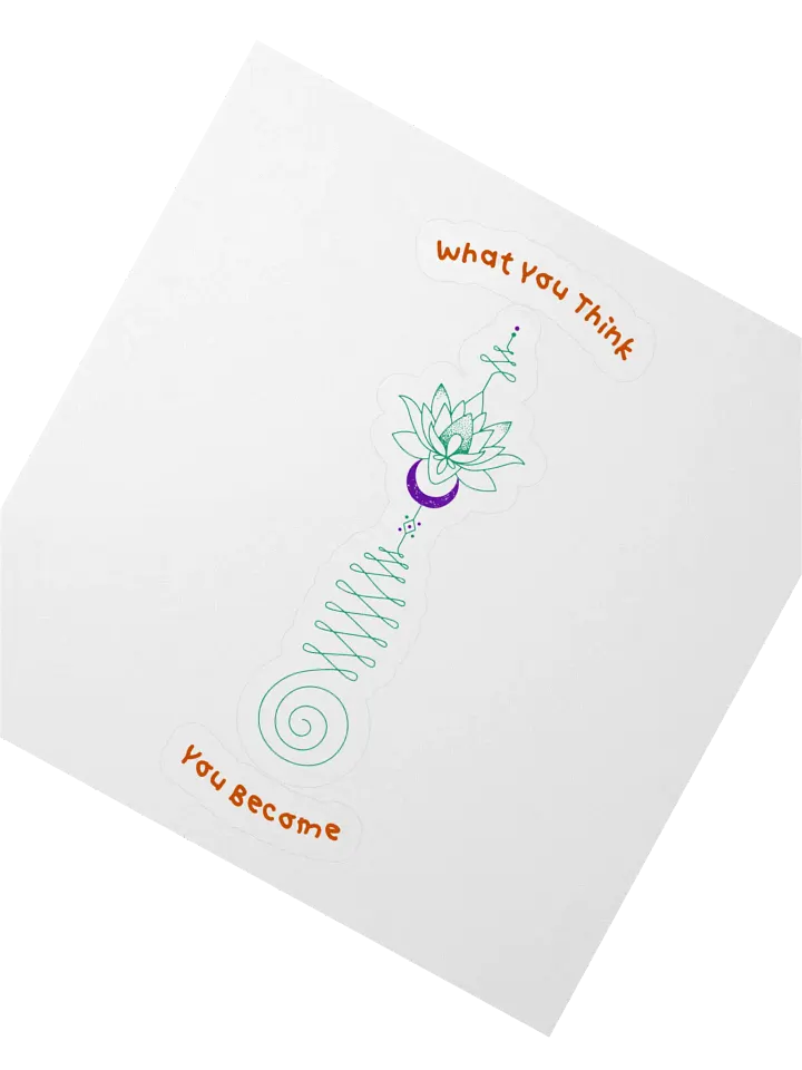 Mystic Lotus Kiss Cut Stickers product image (2)