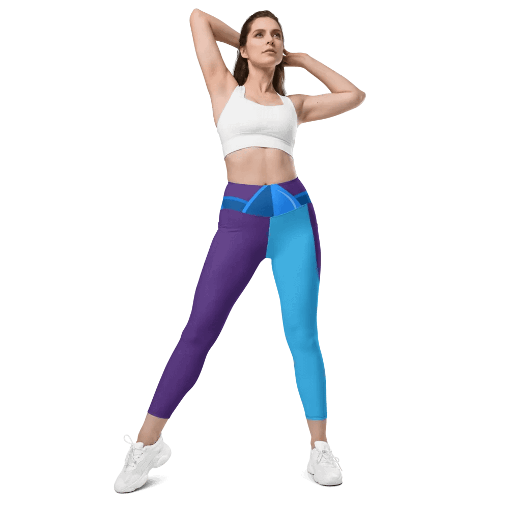 lotus split leggings. product image (1)