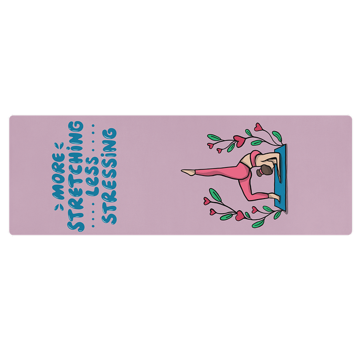 Stretch and De-Stress Yoga Mat product image (1)