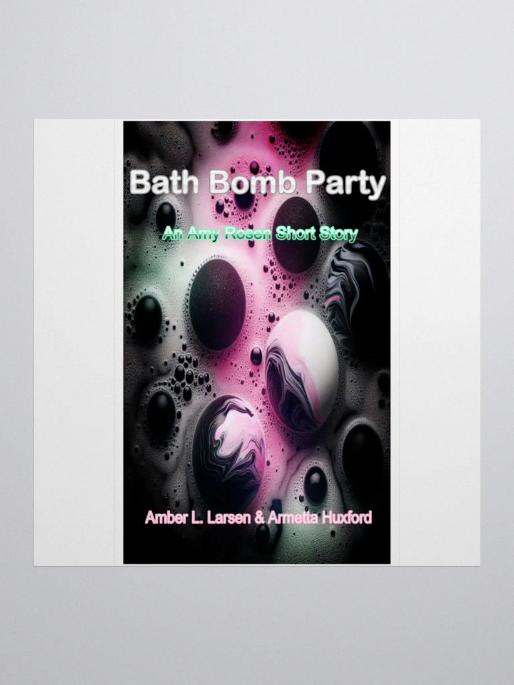 Bath Bomb Party Cover Sticker product image (3)